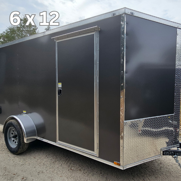 6 x 12 enclosed trailer for rent in Central Florida