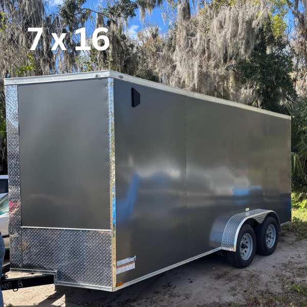 7 x 16 foot trailer for rent in central florida